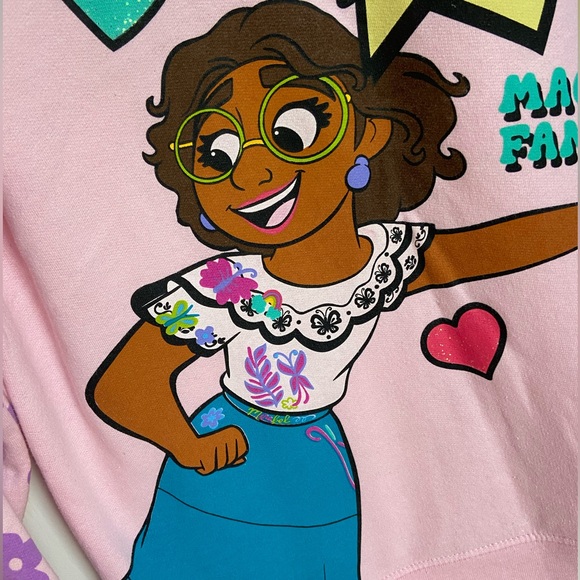 Disney | Encanto Mirabel Madrigal | girl Sweater | Size 14/16 - Run Small - Picture 4 of 14